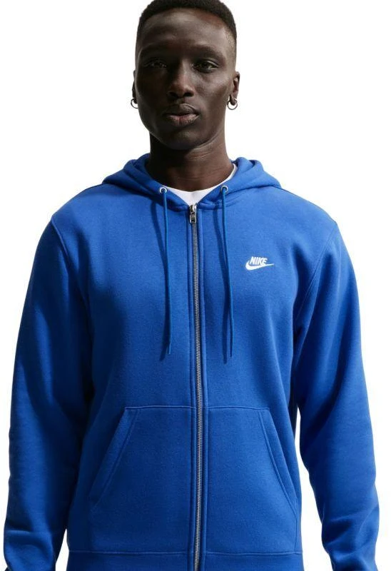 Vyrų džemperis su užtrauktuku Nike Club BB, mėlynas, FN3861 480