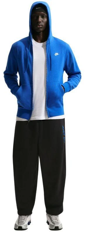 Vyrų džemperis su užtrauktuku Nike Club BB, mėlynas, FN3861 480