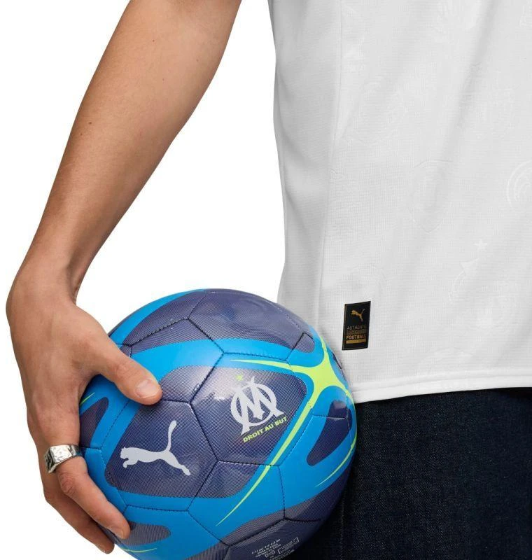 Vyrų Puma Olympique Marseille namų marškinėlių replika, balti 779801 01