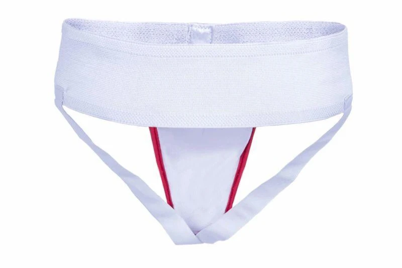 Vyrų tarpkojo apsauga (suspensorium) - Balta - M