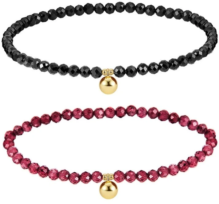 Kojos grandinėlė Cherry Spinel