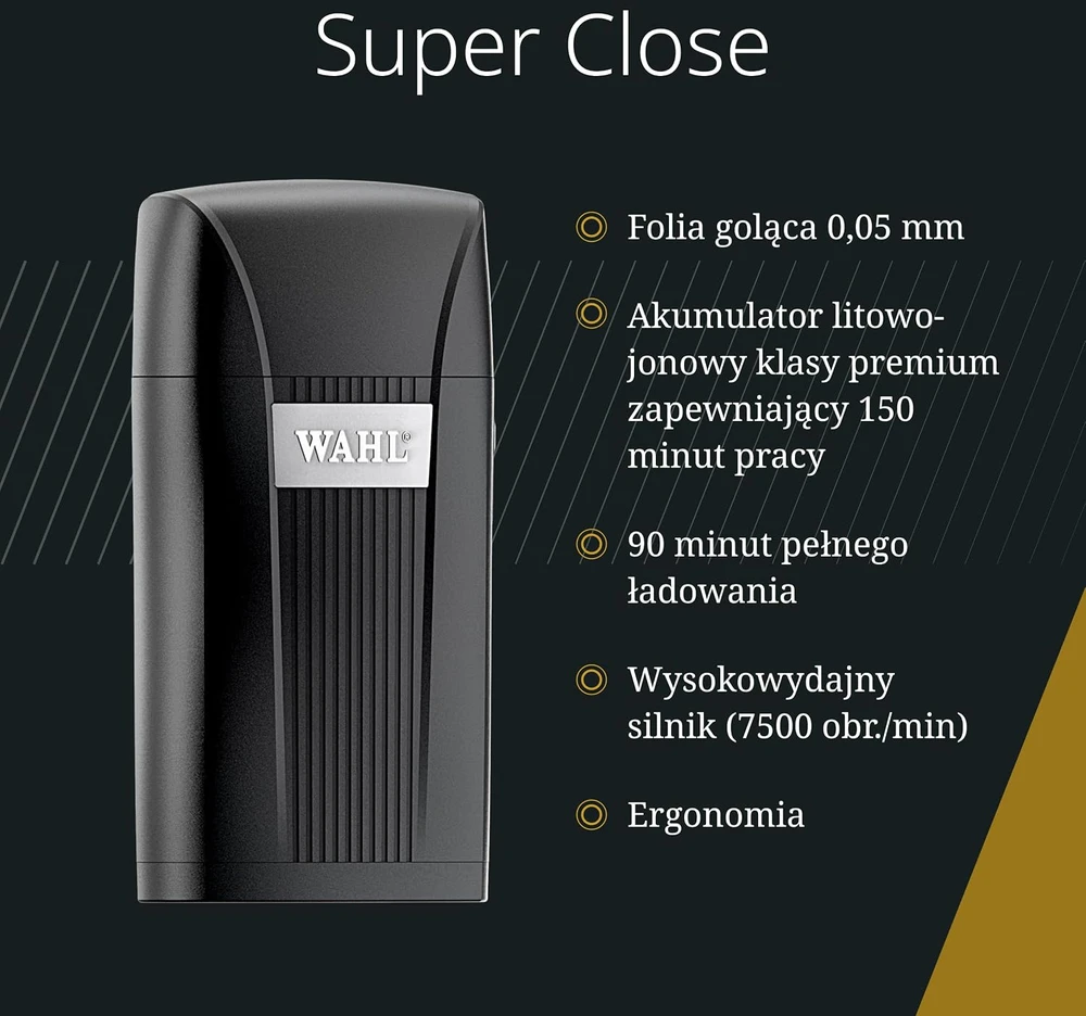 Activeshop Mobili plaukų skutimo mašinėlė WAHL PRO Finishing Tool Ultra Close, WAHP3616-0470