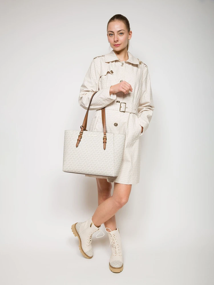 Waniliowa torebka tote Michael Kors 35F3GCFT9T