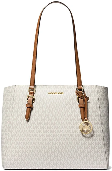 Waniliowa torebka tote Michael Kors 35F3GCFT9T
