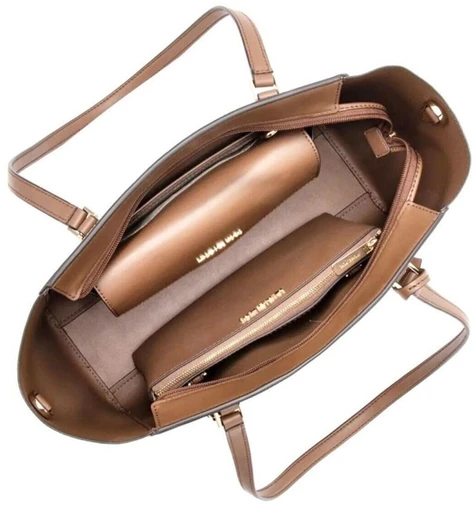 Waniliowa torebka tote Michael Kors 35F3GCFT9T