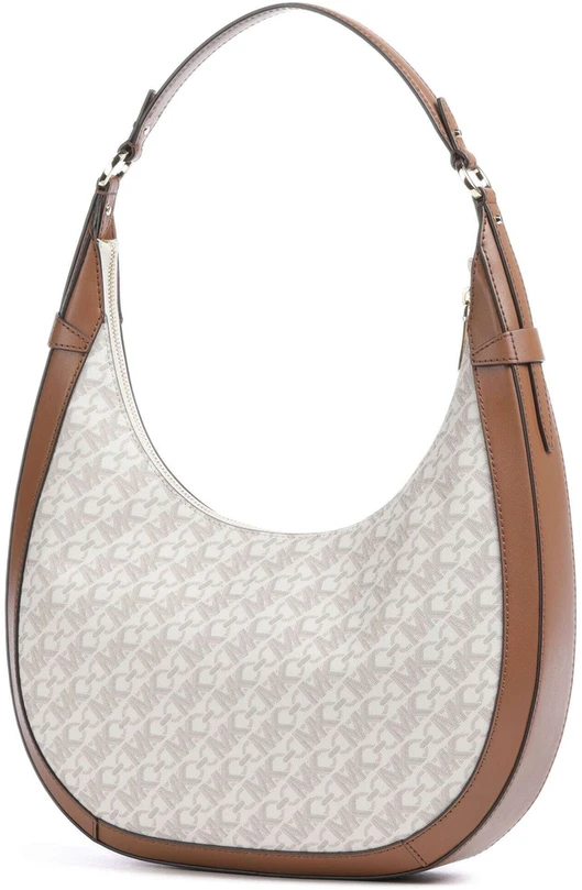 Waniliowo-koniakowa torebka hobo Michael Kors 30S4G0PH9I