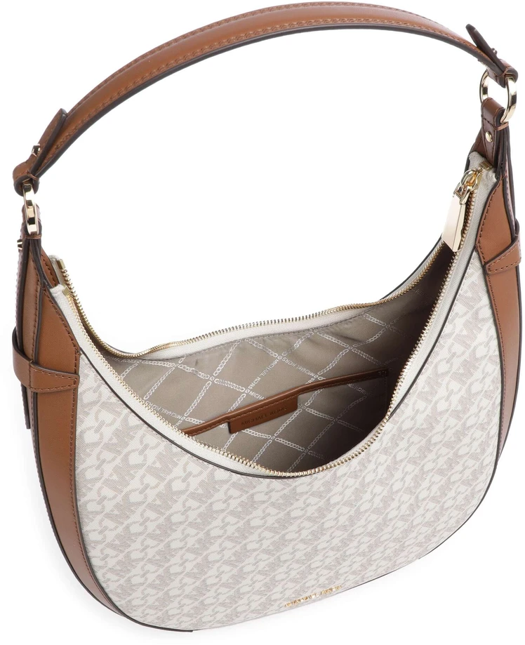 Waniliowo-koniakowa torebka hobo Michael Kors 30S4G0PH9I