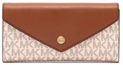 Waniliowy portfel damski Michael Kors 35F3GTVE7B