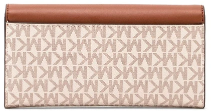 Waniliowy portfel damski Michael Kors 35F3GTVE7B
