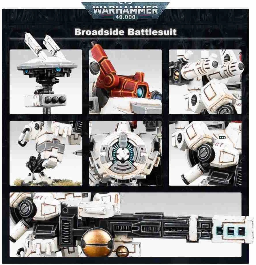 Games Workshop Warhammer 40,000 - T'au Empire: Broadside Battlesuit