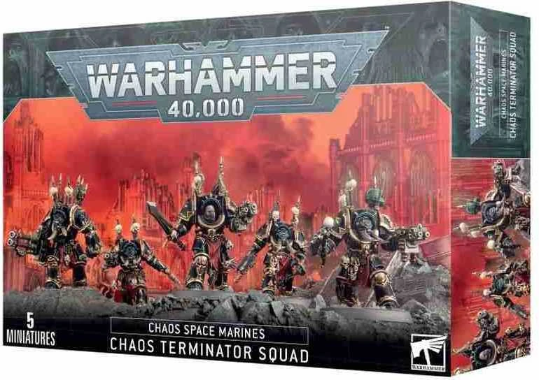 Games Workshop Warhammer 40,000 - Chaos Space Marines: Terminators