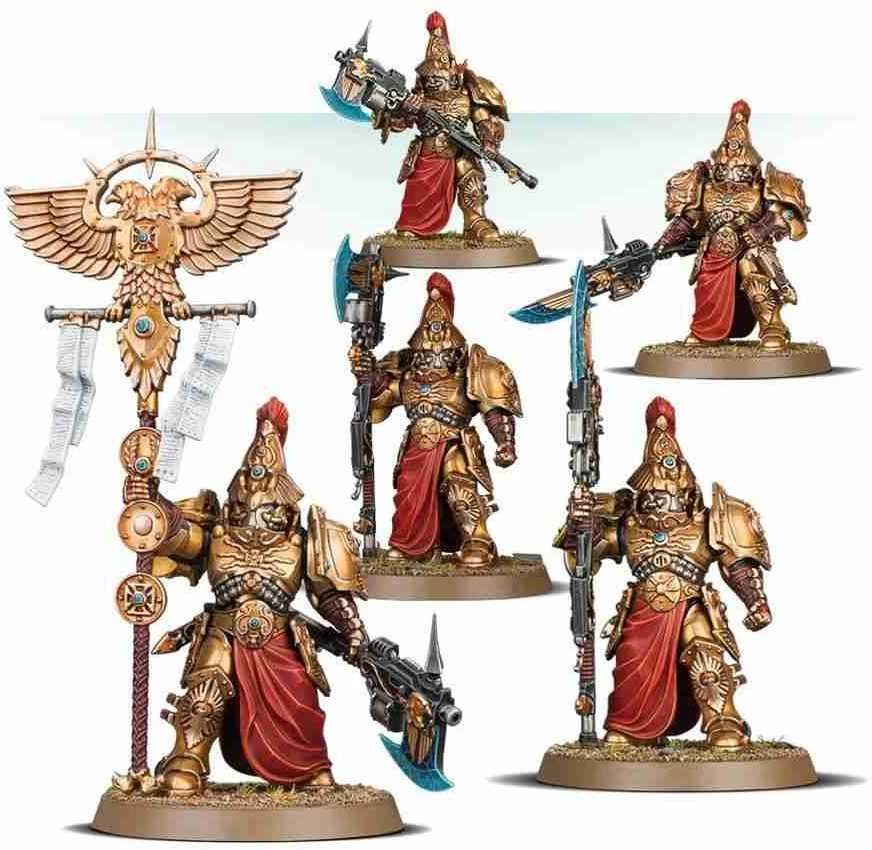 Games Workshop Warhammer 40,000 - Adeptus Custodes: Custodian Wardens