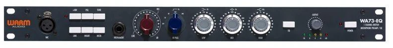 Warm Audio WA73-EQ – mikrofoninis pirminis stiprintuvas