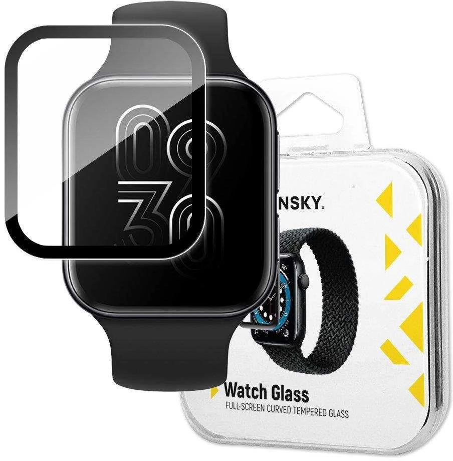 Wozinsky Watch Glass hibridinis stiklas, skirtas Oppo Watch 46 mm juodas