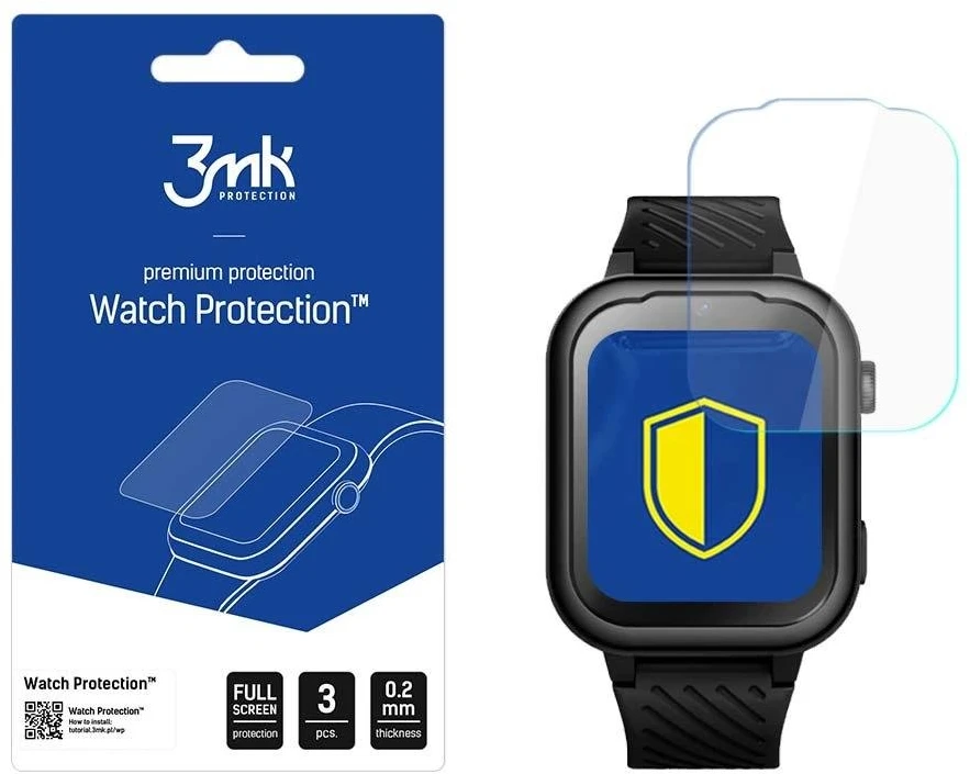 3mk Watch Protection™ hibridinis stiklas prieš FlexibleGlass Lite su Garett Essa Go