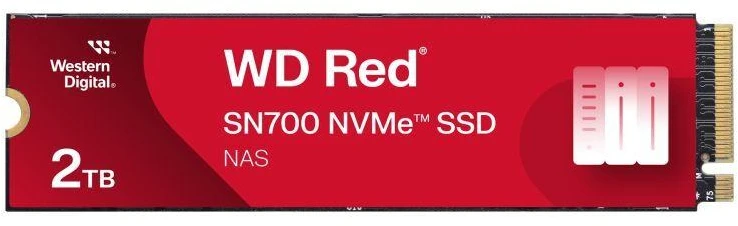 WD Raudona SN700 WDS200T1R0C SSD (2 TB; M.2; PCIe NVMe 3.0 x4)