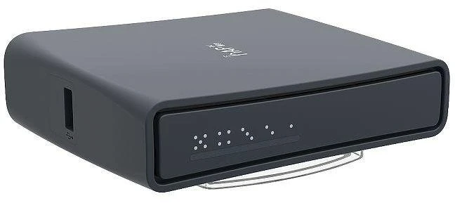 „WiFi 5“ maršrutizatorius „Mikrotik hAP ac lite TC“ (RB952Ui-5ac2nD-TC) 2,4 GHz (2x2) / 5 GHz (1x1) 5 prievadų
