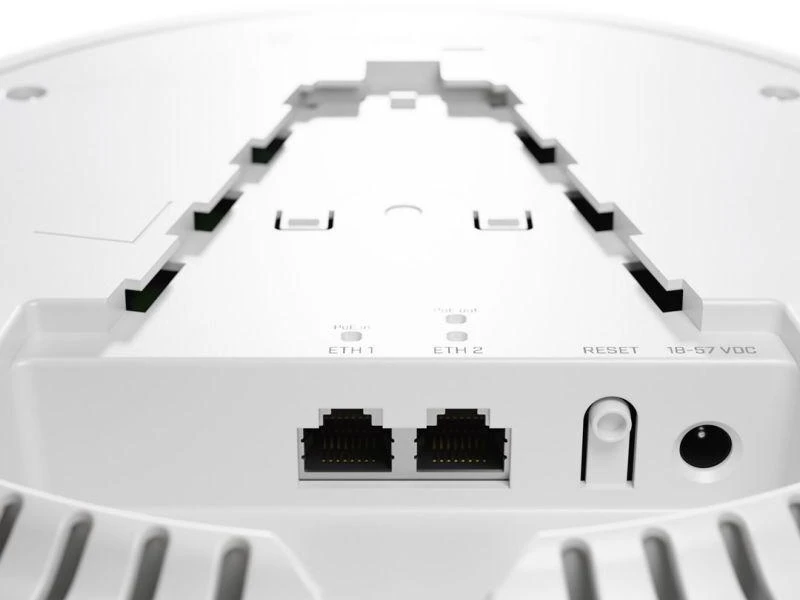Mikroerkė | „Wi-Fi 6“ dviejų dažnių prieigos taškas | cAP taip | 802.11ax | 2,4 GHz / 5 GHz | 1200+574 Mb/s | 10/100/1000 Mb/s | Ethernet LAN (RJ-45) jungtis 2 | MU-MiMO Nr. | PoE įėjimas/išėjimas