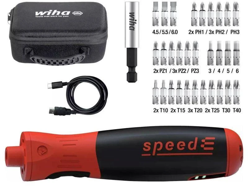 Grąžtas Elektrinis atsuktuvas WIHA speedE® PocketDrive