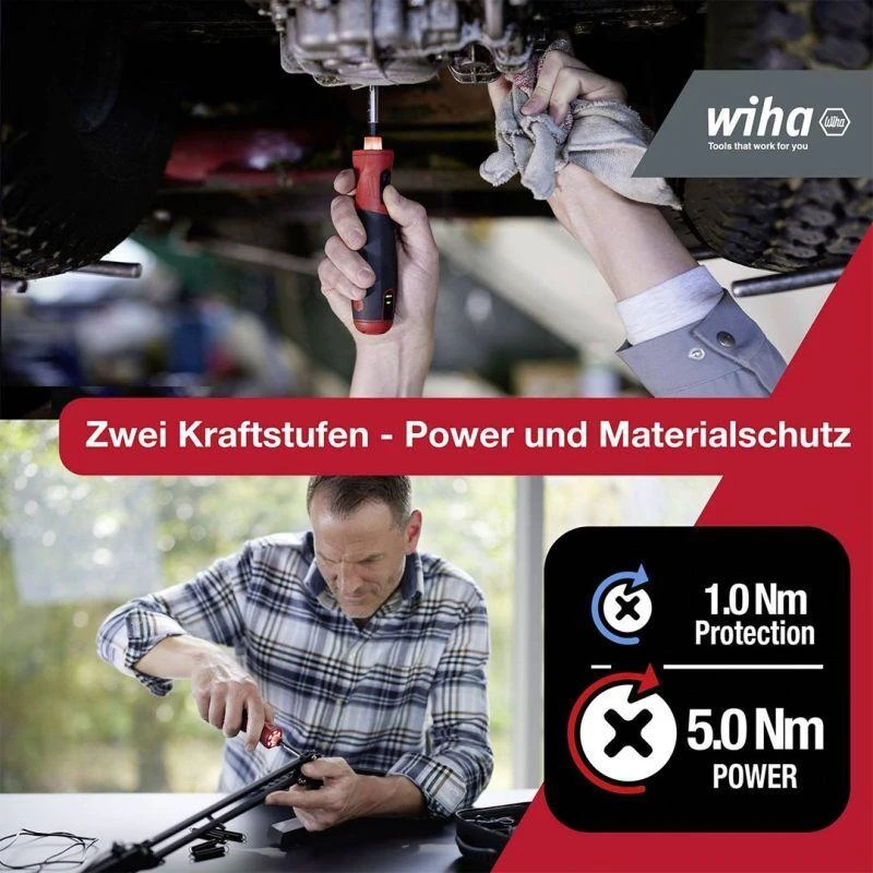 Grąžtas Elektrinis atsuktuvas WIHA speedE® PocketDrive