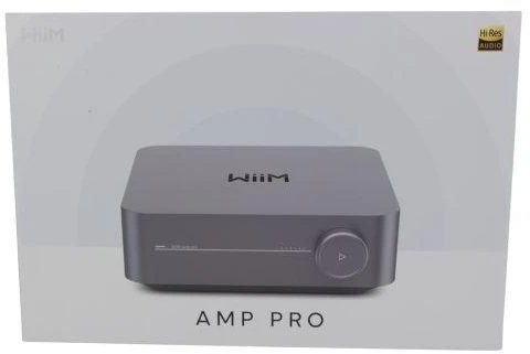 Stiprintuvas WiiM Amp Pro Dark Pilkas - Stereo Streaming Amplifier