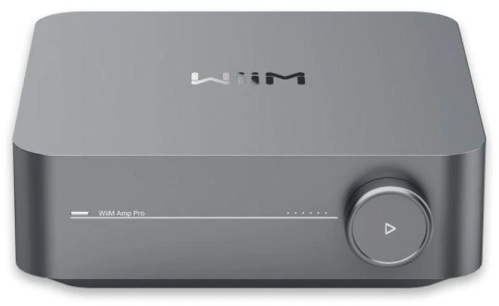 Stiprintuvas WiiM Amp Pro Dark Pilkas - Stereo Streaming Amplifier