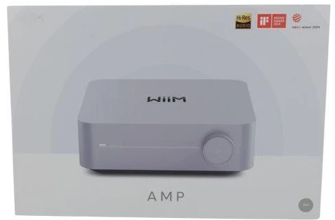 Stiprintuvas WiiM Amp Sidabrinis - Stereo Streaming Amplifier