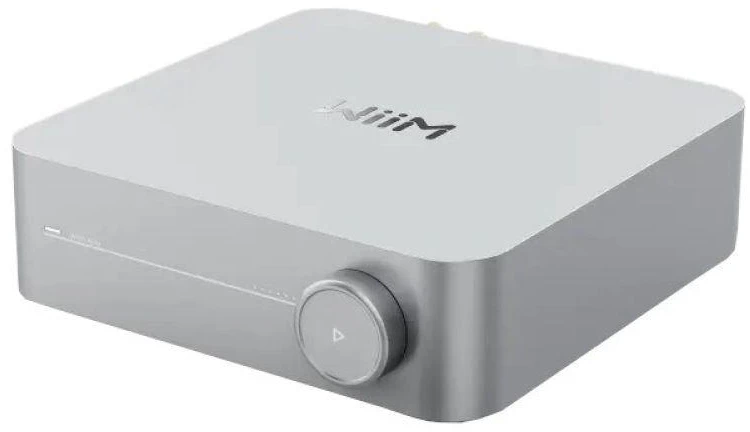 Stiprintuvas WiiM Amp Sidabrinis - Stereo Streaming Amplifier