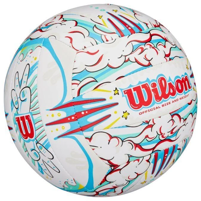 Wilson Graffiti Peace VB tinklinio kamuolys, naujas WV4008302XBOF