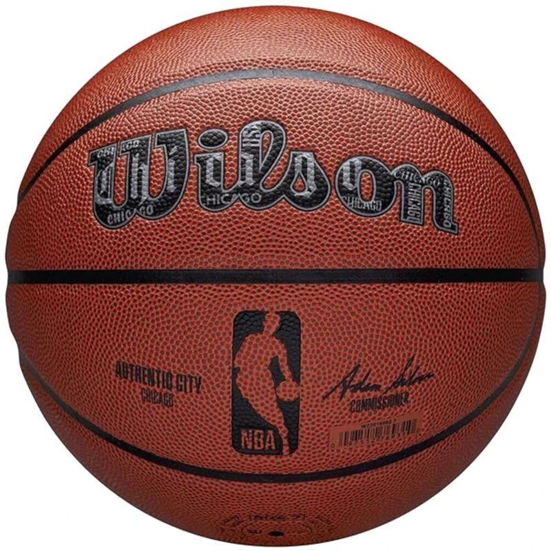Wilson NBA Authentic City Čikagos kamuolys WZ2016002XB Krepšinio kamuolys