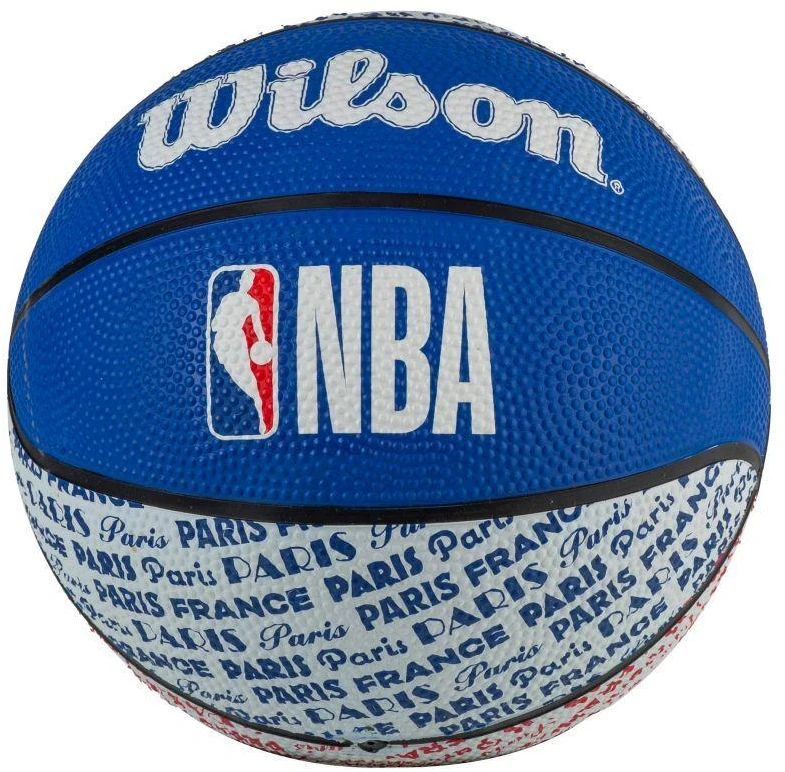 Wilson NBA City Paris Mini kamuolys krepšiniui WZ4033001XB