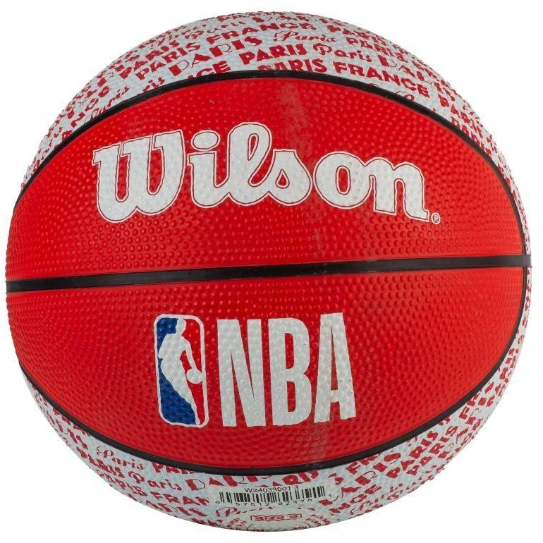 Wilson NBA City Paris Mini kamuolys krepšiniui WZ4033001XB