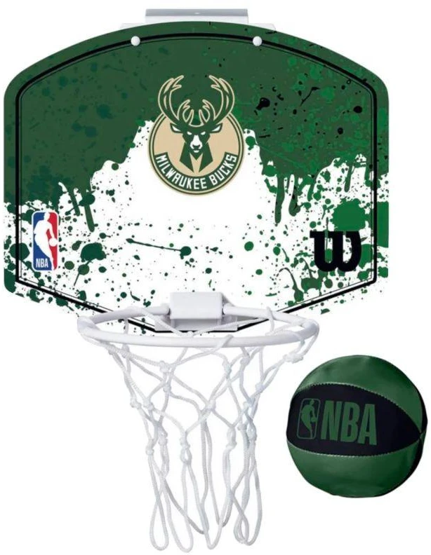 Wilson NBA Team Milwaukee Bucks Mini krepšinio lenta WTBA1302MIL