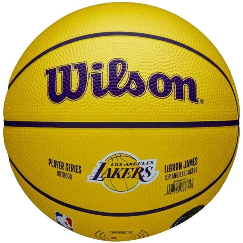 Wilson NBA žaidėjo LeBron James mini kamuolys WZ4027701XB krepšinis
