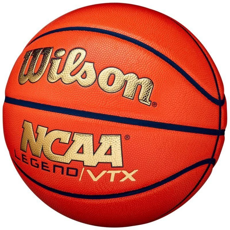 KREPŠINIO KAMUOLYS WILSON NCAA LEGEND VTX BSKT Oranžinis/GOLD R.7 601498