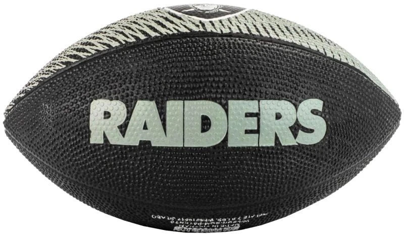 Wilson NFL komandos "Las Vegas Raiders" Jr kamuolys WF4010017XBJR