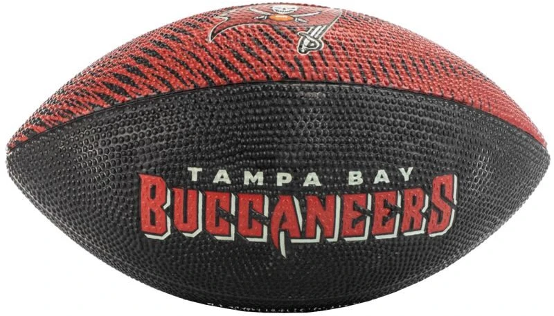 Wilson NFL komandos uodegų pripučiamas kamuolys Tampa Bay Buccaneers Jr WF4010030XBJR