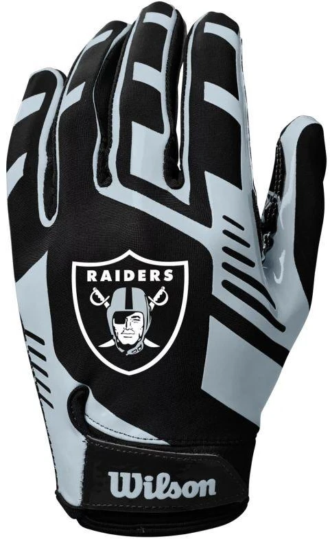 Wilson NFL tamprios imtuvo pirštinės WTF9326LV Juoda Vienas dydis