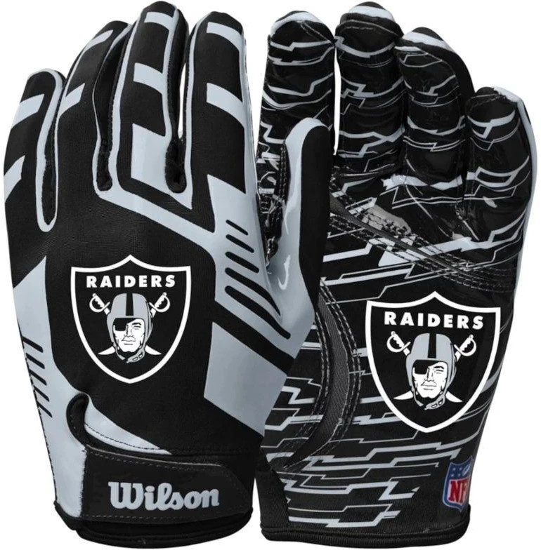 Wilson NFL tamprios imtuvo pirštinės WTF9326LV Juoda Vienas dydis