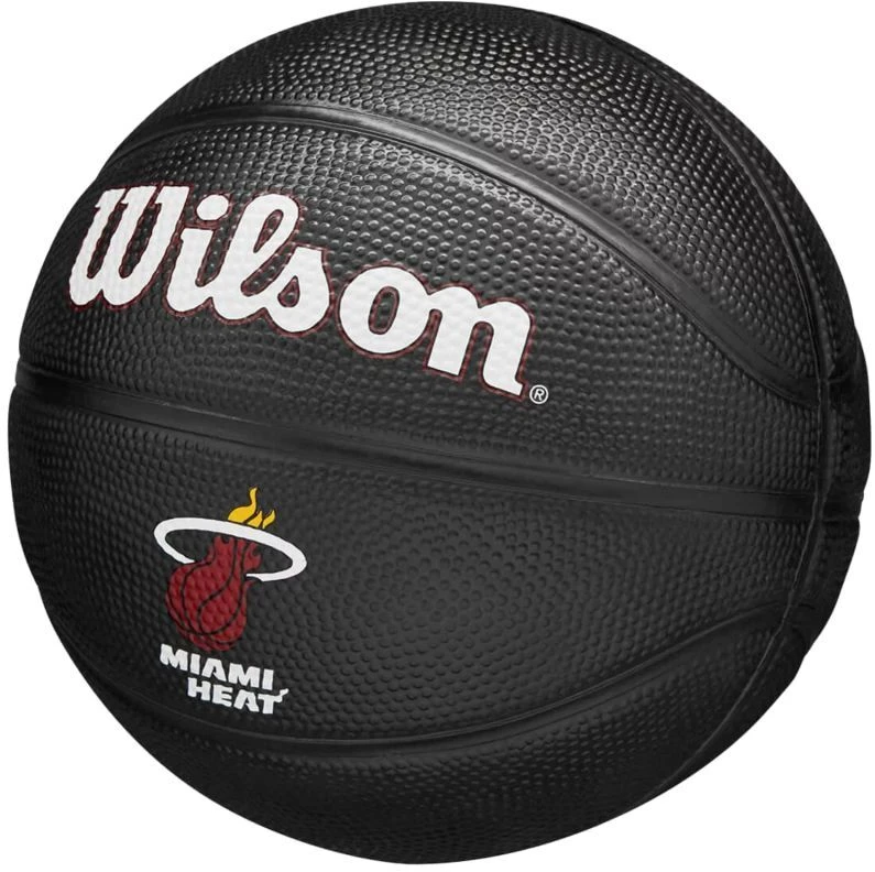 Wilson Team Tribute Miami Heat Mini Krepsinio Kamuolio Dydis Jr WZ4017607XB
