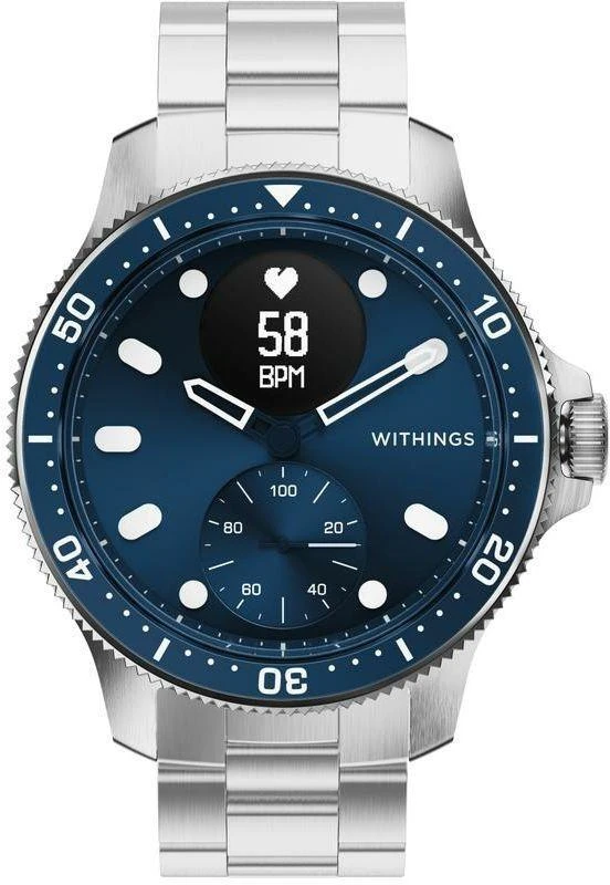 Withings ScanWatch Nova/42mm Mėlyna Išmanusis laikrodis