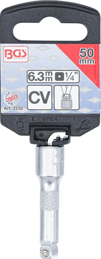Grąžtas BGS „WOBBLE“ ILGINAMASIS STRYPAS | 6,3 MM (1/4") | 50 MM (2232)
