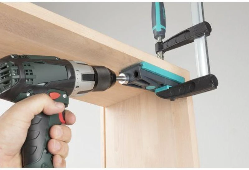 wolfcraft pagalbinis šablonas paslėptų skylių gręžimui 4642000