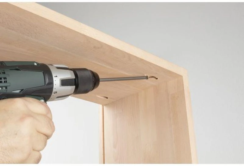 wolfcraft pagalbinis šablonas paslėptų skylių gręžimui 4642000
