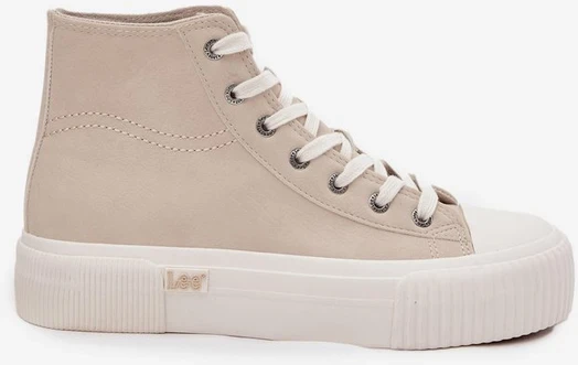 Women's Sneakers On Platform LEE 50253002.35E ISLA WOMEN MID Smėlio spalvos