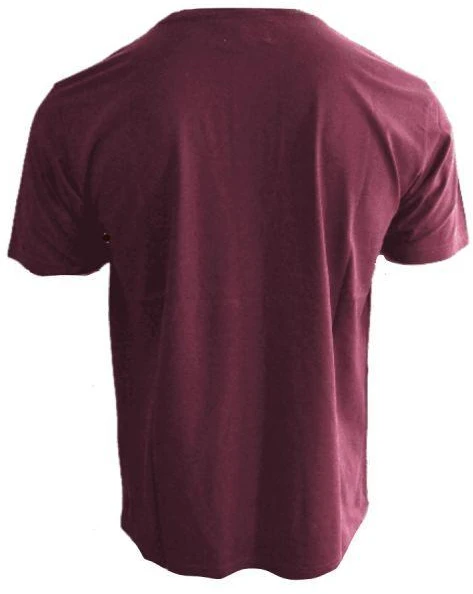 Wood Wood Ace AA marškinėliai Bordo - 10235702-2222-Burgundy