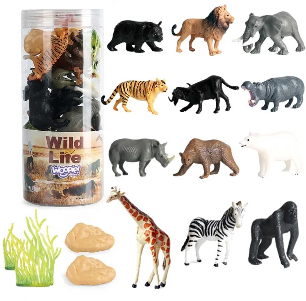 WOOPIE laukinių plėšrūnų figurėlės