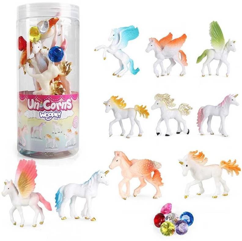 WOOPIE 47030 figūrėlių rinkinys 16 vnt. Vienaragiai