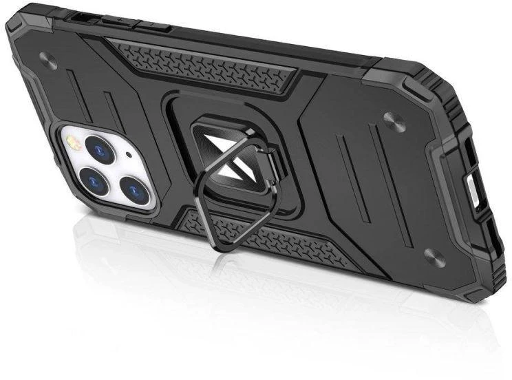 Wozinsky Ring Armor dėklas skirtas iPhone 13 mini, mėlynas