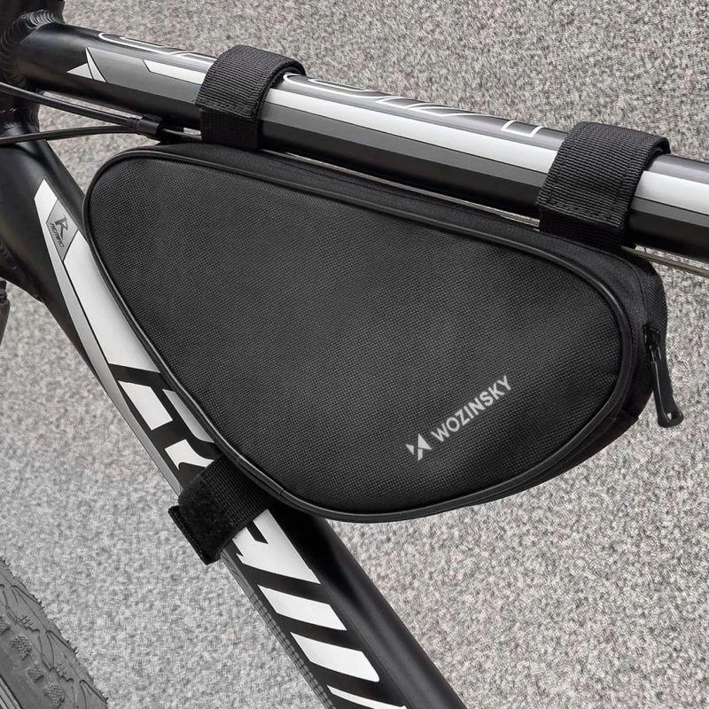 Wozinsky bike bag skirta 1.5l bike frame juodos spalvos (WBB11BK)